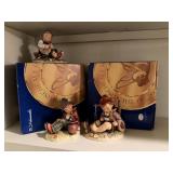 3pc Geoble Figurines-2 W/Boxes