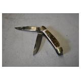 Jim Bowie Two Blade Pocket Knife