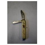 1987 Merry Christmas Pocket Knife