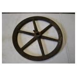 Vintage Metal Pulley Wheel