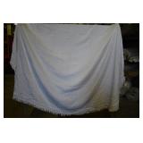 Vtg Canon Full Size Chenille? Cotton Bedspread