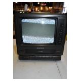 Vtg Magnavox 9' TV/VCR Combo