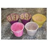 Wicker Planter/Basket Lot