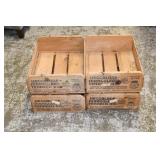 Wood Fruit Crates