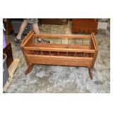 Antique Solid Wood Rocking Cradle