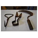 Set of Vintage Metal Hand Tools