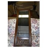 Solid Wood Wall Mirror
