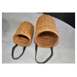 Pair Longaberger Hanging Baskets