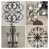 Wrought Iron Decor Pieces