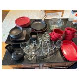 Kitchenware and Tableware Lot with Accessories