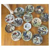 Decorative Collection of Wildlife Plates
