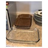 Pyrex Glass Baking Dish & Rectangular Glass Baking
