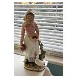 ABCO Figurine of Woman with Goose