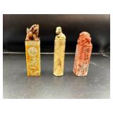 Three Carved Stone Seals
