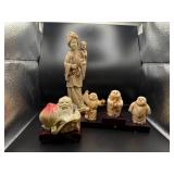 Asian-Style Figurines