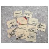 Delta Airlines 50th Anniversary Art Set