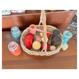 Candles with Basket