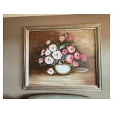 Floral Painting Signed by Artist Andrew