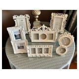 Ornate Ivory Photo Frames