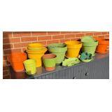 Colorful Planters
