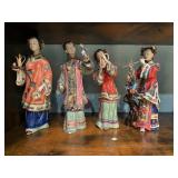 Four Chinese Ceramic Figurines