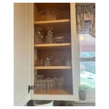 Glassware Collection With Decorative Trim