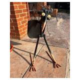 Metal Bird Sculpture With 24ï¿½ï¿½ Height