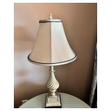 Table Lamp With Twisted Base
