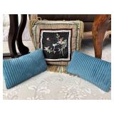 Decorative Pillows with Embroidery