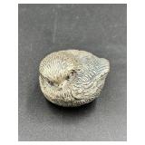 Small Bronze Bird Figurine
