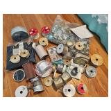 Ribbon and Holiday Decor Materials