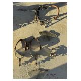 Horse Tack with Spurs and Bit