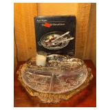 Royal Brighton Divided Dish with Servers