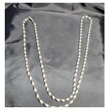 Sterling Silver 29ï¿½ï¿½ Rope Necklace