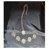 Coin Pendant Necklace and Bracelet Set