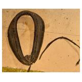 16ï¿½23 Horse Tack Collar and Leather belt