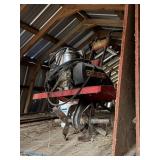 Vintage Lazy Boy Garden Tiller and Storage Room Co