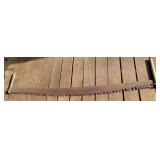 Two-Man Crosscut Saw with Handles