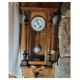 German Wall Clock With Pendulum