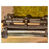 Antique C.S. Osborne Cast Iron Leather Splitter