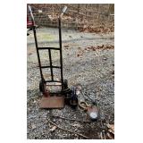 Metal Hand Truck and Miscellaneous Tools