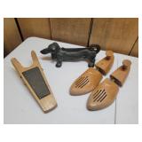 Cast Iron Boot Scraper and Shoe Trees