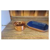 Copper Saucepan and Romertopf Dish