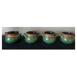 4 Vtg Pier 1 Stoneware Bowls 4ï¿½ï¿½x4ï¿½ï¿½