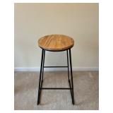 Mainstays Wood and Metal Barstool 12.5ï¿½ï¿½x28ï¿½ï¿½