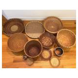 Vtg Woven Baskets