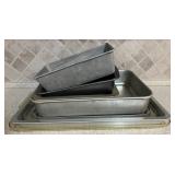 Vtg Bakeware Assortment of 10 Pieces