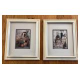 Framed Vtg Wall Art Prints 14ï¿½ï¿½x17ï¿½ï¿½