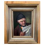 Franz Muller Oil Painting on Panel 10.5ï¿½ï¿½x13ï¿½ï¿½