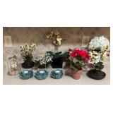 Decorative Faux Floral Arrangements